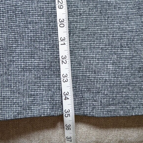 J. Mclaughlin Cate Wool Blend Tunic Black White Houndstooth Vest Classic - Picture 4 of 14